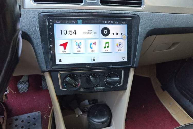 Used Volkswagen Santana 2013 1.4L Manual Comfort Edition Audio And AC Panel