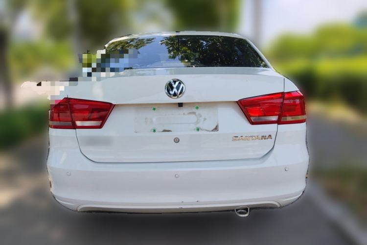 Used Volkswagen Santana 2013 1.4L Manual Fashion Edition Rear