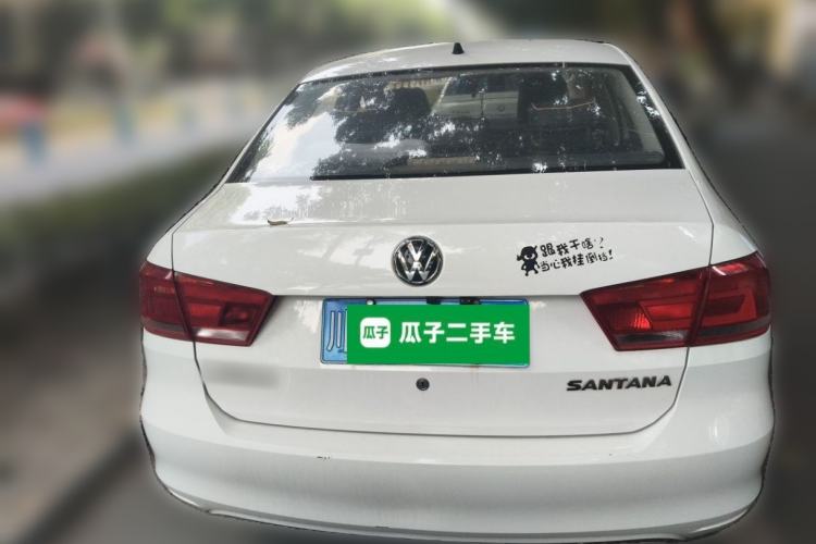 Used Volkswagen Santana 2013 1.4L Manual Fashion Edition Rear