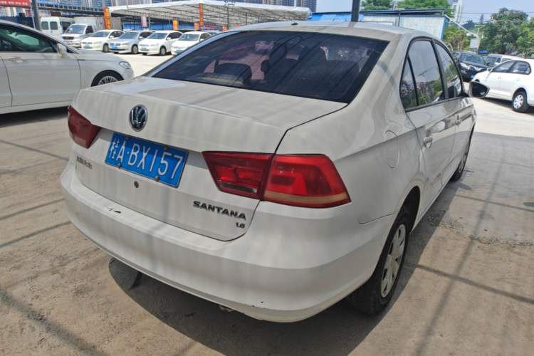 Used Volkswagen Santana 2013 1.6L Manual Fashion Edition Rear Right 45 Deg
