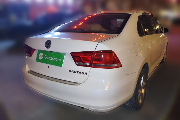 Used Volkswagen Santana 2013 1.6L Manual Comfort Edition Rear Right 45 Deg