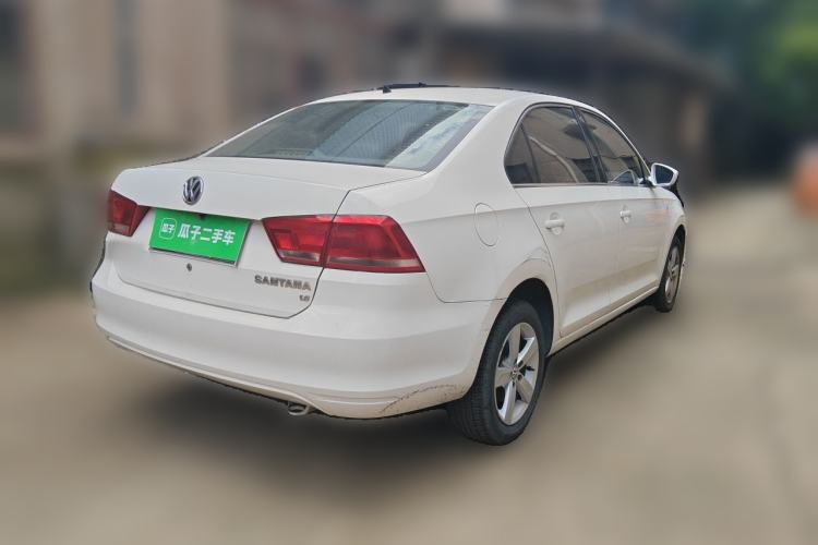 Used Volkswagen Santana 2013 1.6L Automatic Comfort Edition Rear Right 45 Deg