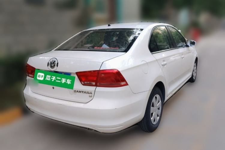 Used Volkswagen Santana 2013 1.6L Automatic Fashion Edition Rear Right 45 Deg