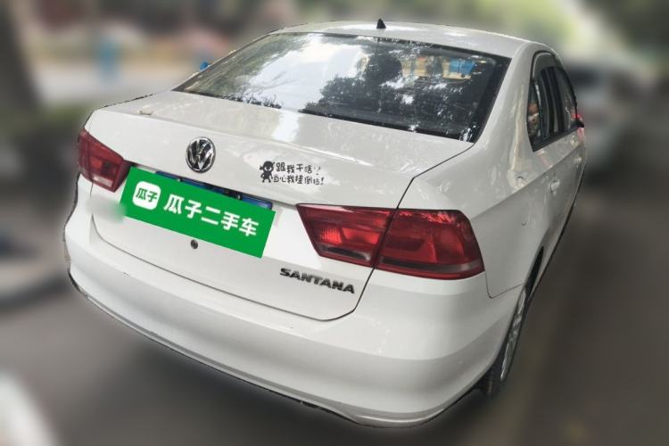 Used Volkswagen Santana 2013 1.4L Manual Fashion Edition Rear Right 45 Deg