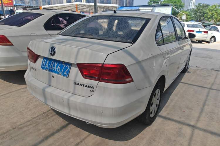 Used Volkswagen Santana 2013 1.6L Manual Fashion Edition Rear Right 45 Deg