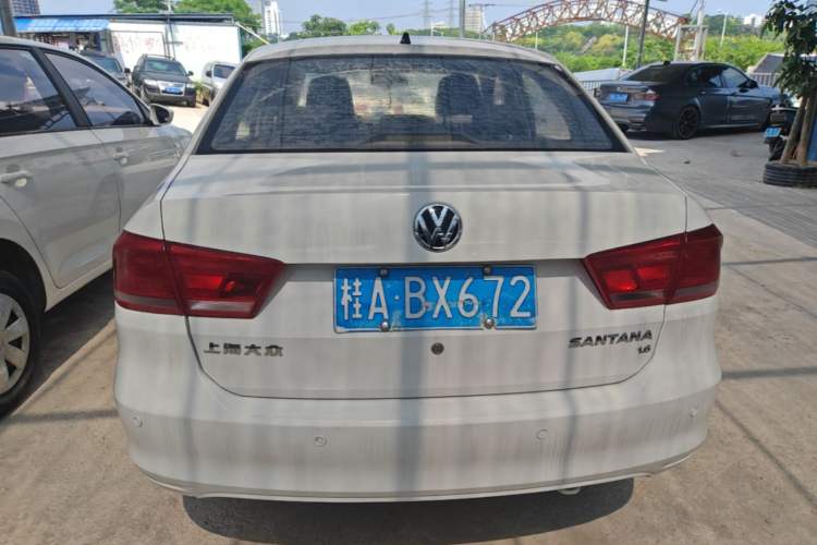 Used Volkswagen Santana 2013 1.6L Manual Fashion Edition Rear