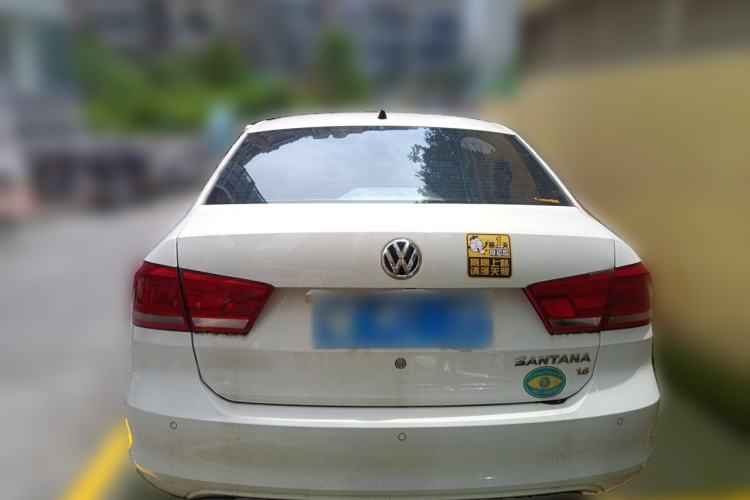Used Volkswagen Santana 2013 1.6L Manual Luxury Edition Rear