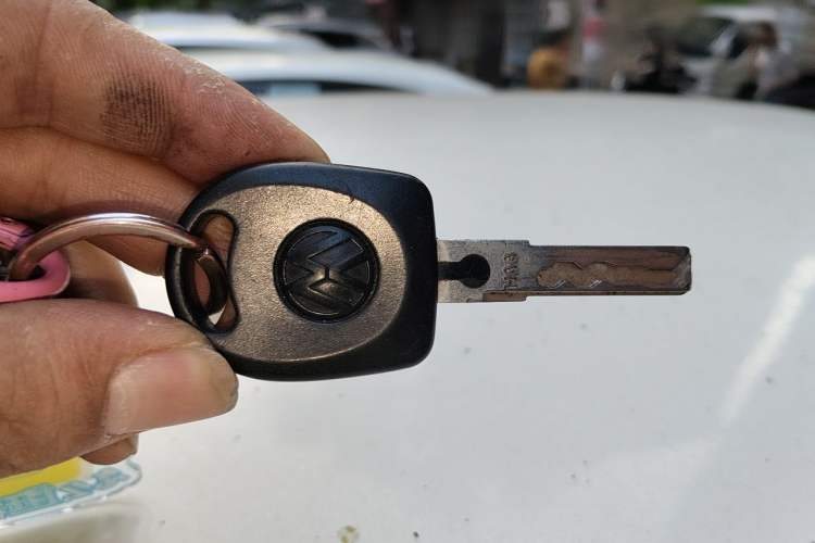 Used Volkswagen Santana 2013 1.6L Automatic Fashion Edition Vehicle Key