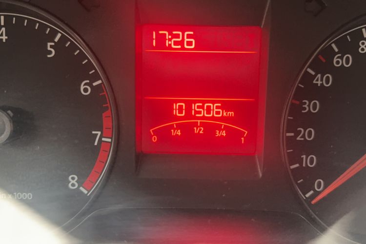 Used Volkswagen Santana 2013 1.4L Manual Fashion Edition Odometer Close Up