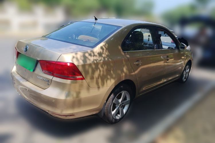 Used Volkswagen Santana 2013 1.6L Automatic Comfort Edition Rear Right 45 Deg