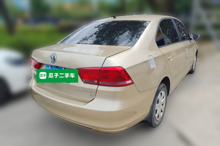 Used Volkswagen Santana 2013 1.6L Automatic Fashion Edition Rear Right 45 Deg