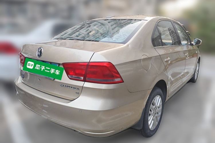 Used Volkswagen Santana 2013 1.6L Automatic Luxury Edition Rear Right 45 Deg