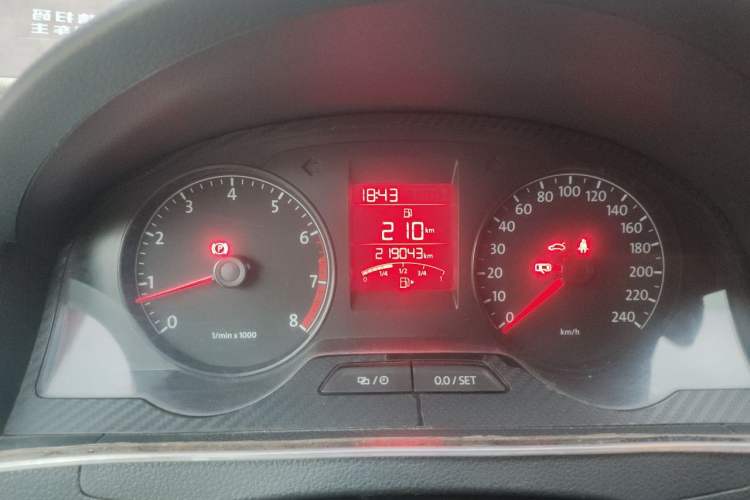 Used Volkswagen Santana 2015 1.4L Manual Fashion Edition Instrument Cluster