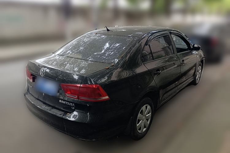 Used Volkswagen Santana 2015 1.6L Manual Fashion Edition Rear Right 45 Deg