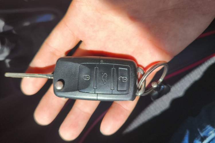 Used Volkswagen Santana 2015 1.6L Automatic Fashion Edition Vehicle Key