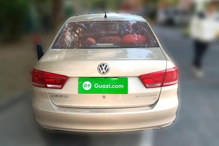 Used Volkswagen Santana 2015 1.6L Manual Fashion Edition Rear