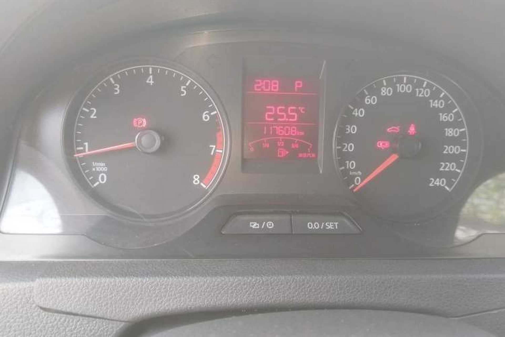 Used Volkswagen Santana 2015 Haval H6 1.6L Automatic Luxury Model Odometer Close Up
