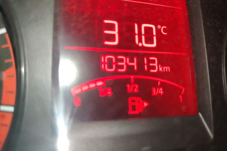 Used Volkswagen Santana 2015 Haval H6 1.6L Automatic Luxury Model Odometer Close Up