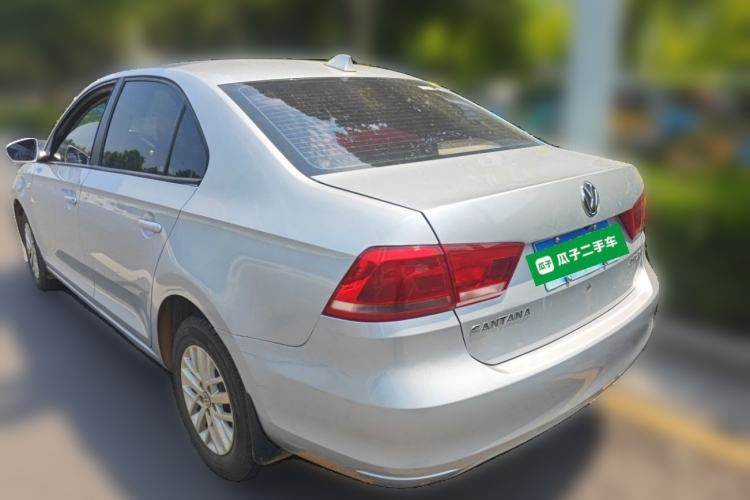 Used Volkswagen Santana 2015 1.6L Manual Fashion Edition Rear Left 45 Deg