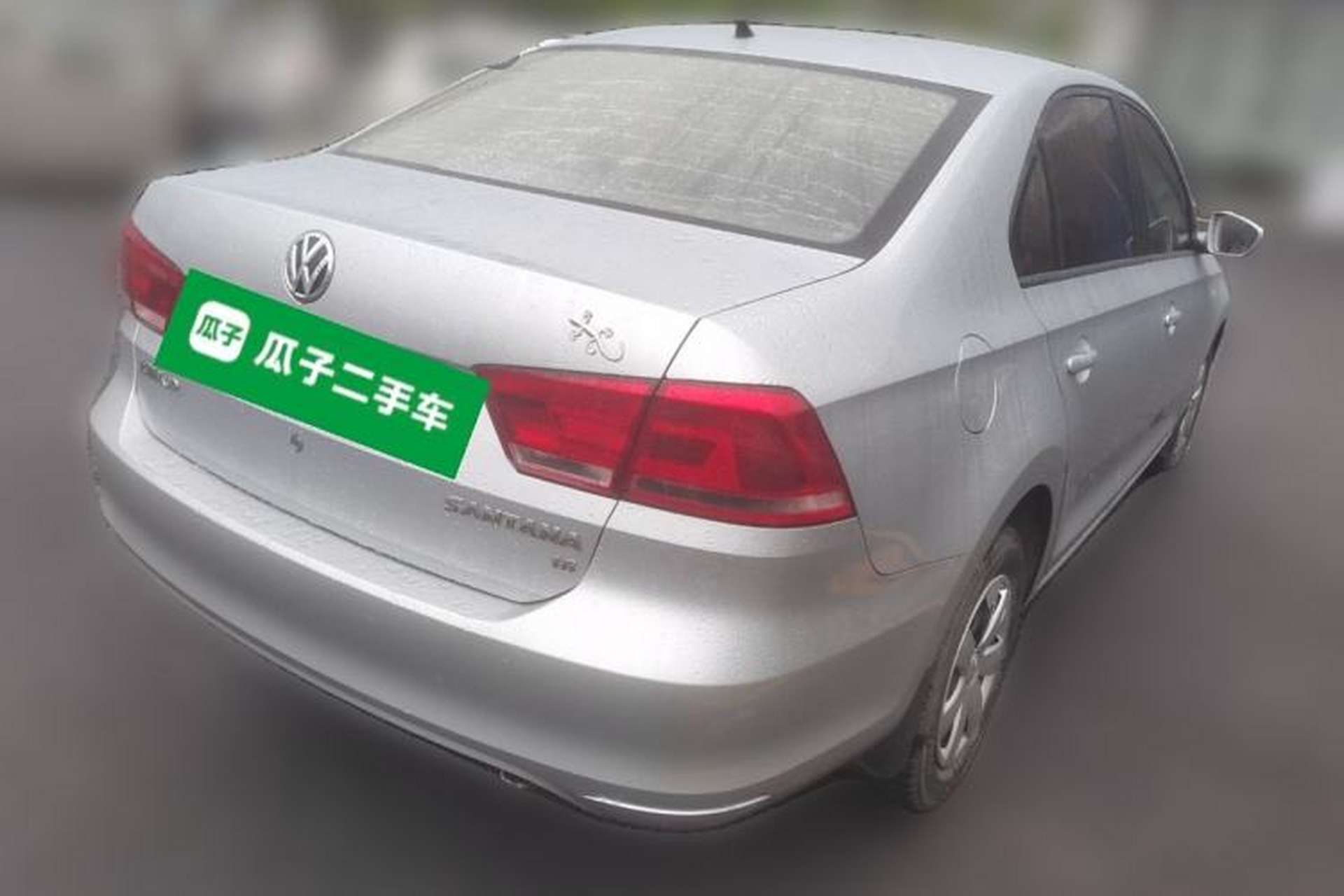 Used Volkswagen Santana 2015 1.6L Manual Fashion Edition Rear Right 45 Deg