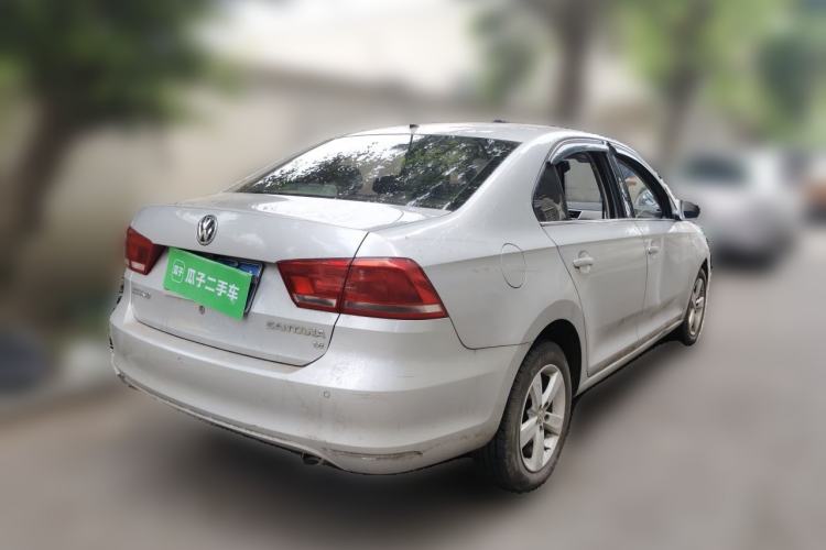 Used Volkswagen Santana 2015 1.6L Automatic Comfort Edition Rear Right 45 Deg