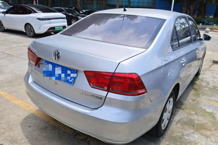 Used Volkswagen Santana 2015 1.4L Manual Fashion Edition Rear Right 45 Deg