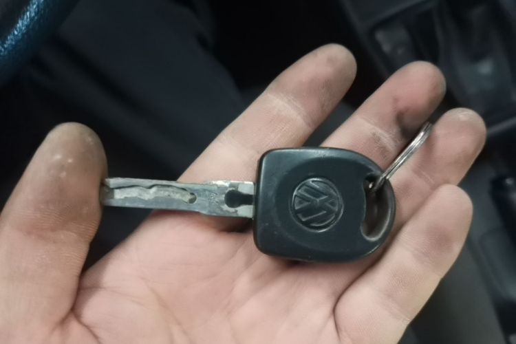 Used Volkswagen Santana 2015 1.6L Automatic Fashion Edition Vehicle Key