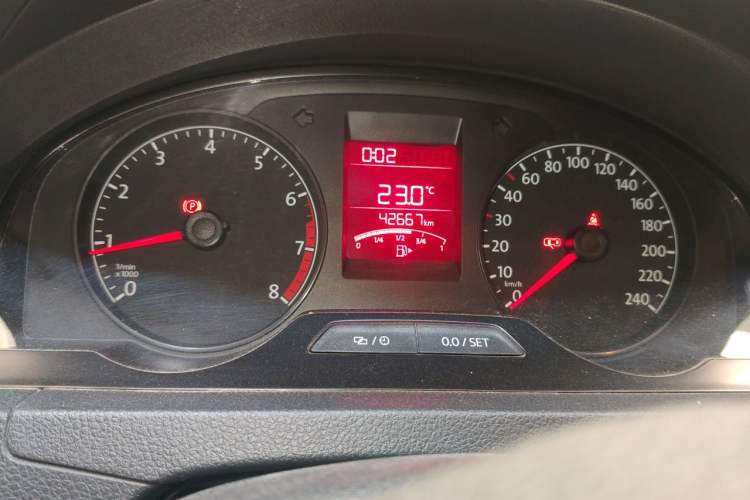 Used Volkswagen Santana 2015 1.6L Manual Fashion Edition Instrument Cluster