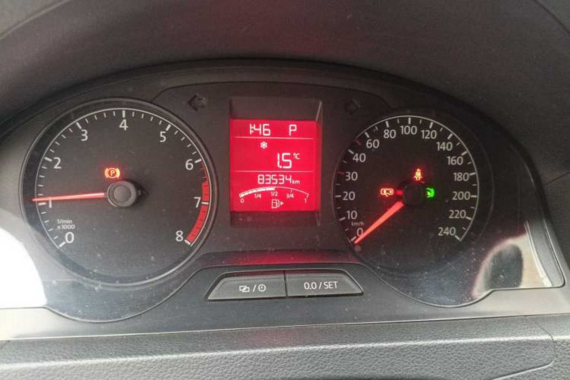 Used Volkswagen Santana 2015 Haval H6 1.6L Automatic Luxury Model Odometer Close Up