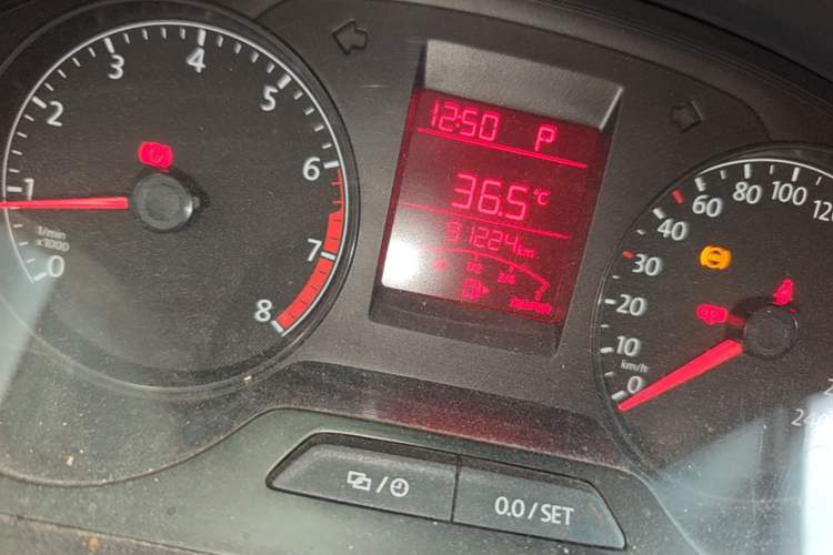 Used Volkswagen Santana 2015 Haval H6 1.6L Automatic Luxury Model Odometer Close Up