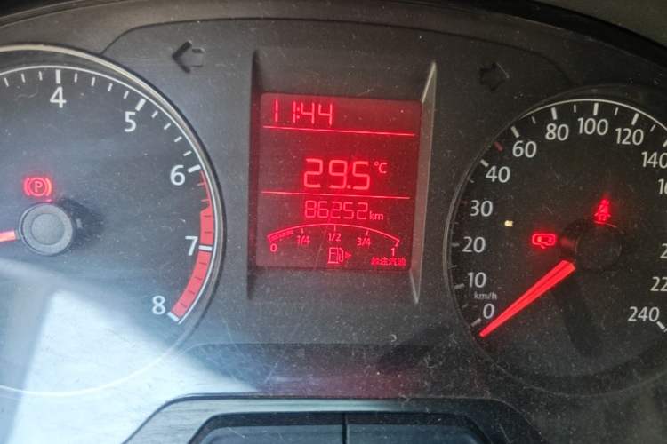 Used Volkswagen Santana 2015 1.6L Manual Fashion Edition Odometer Close Up