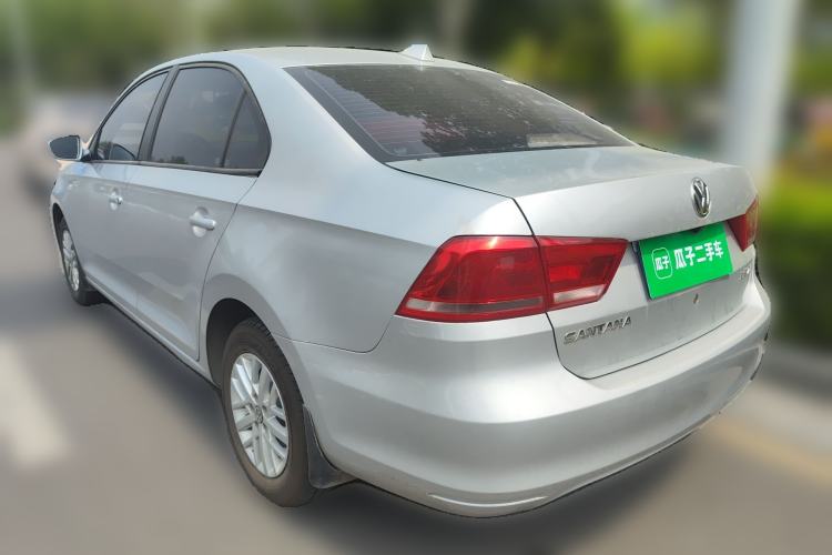 Used Volkswagen Santana 2015 1.6L Manual Fashion Edition Rear Left 45 Deg