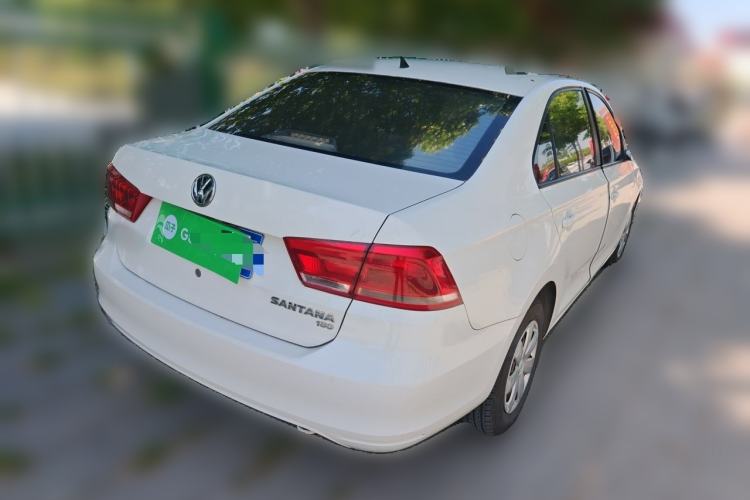 Used Volkswagen Santana 2015 1.6L Manual Fashion Edition Rear Right 45 Deg