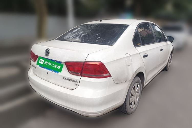 Used Volkswagen Santana 2015 1.6L Manual Fashion Edition Rear Right 45 Deg