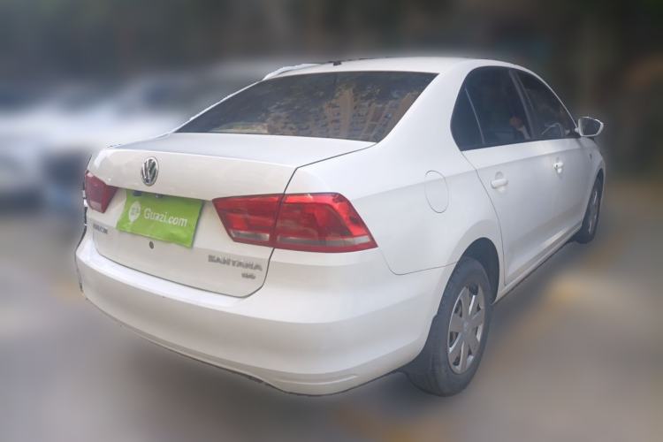 Used Volkswagen Santana 2015 1.6L Manual Fashion Edition Rear Right 45 Deg