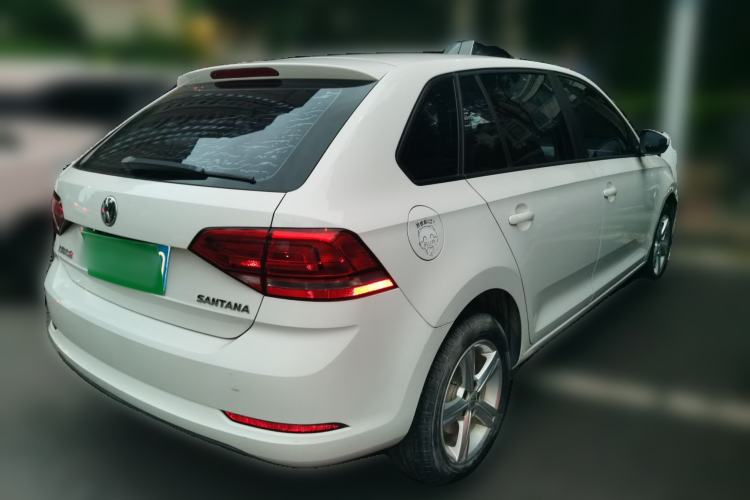 Used Volkswagen Santana 2015 HaoNa 1.6L Manual Fashion Edition Rear Right 45 Deg