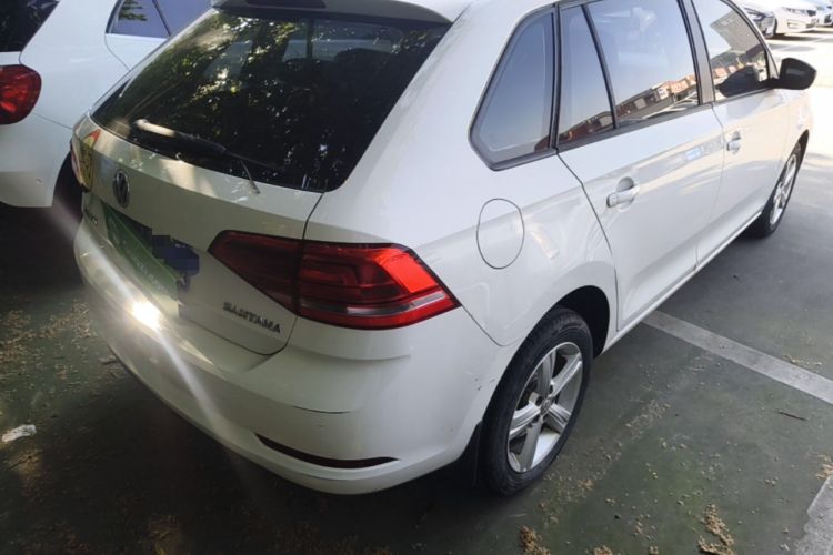 Used Volkswagen Santana 2015 HaoNa 1.6L Manual Fashion Edition Rear Right 45 Deg