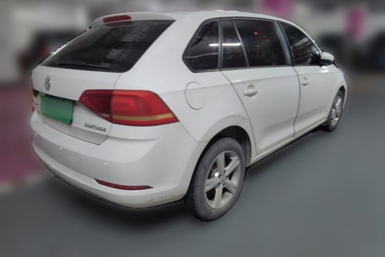 Used Volkswagen Santana 2015 HaoNa 1.6L Manual Fashion Edition Rear Right 45 Deg