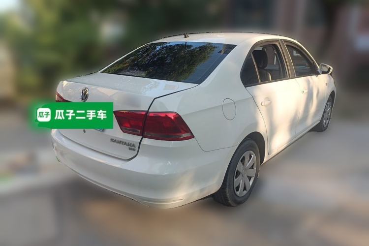 Used Volkswagen Santana 2015 1.6L Manual Fashion Edition Rear Right 45 Deg
