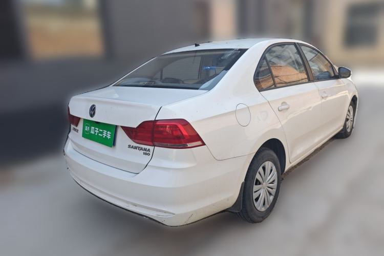 Used Volkswagen Santana 2015 1.6L Manual Fashion Edition Rear Right 45 Deg
