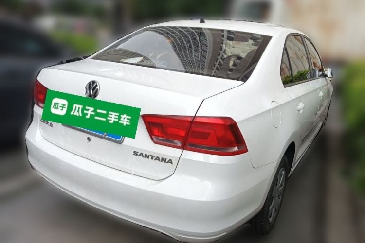 Used Volkswagen Santana 2015 1.4L Manual Fashion Edition Rear Right 45 Deg