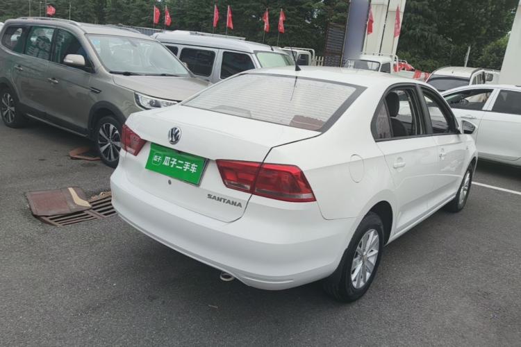 Used Volkswagen Santana 2015 1.4L Manual Fashion Edition Rear Right 45 Deg