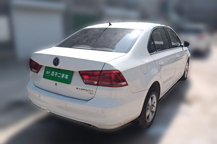 Used Volkswagen Santana 2015 1.6L Manual Fashion Edition Rear Right 45 Deg