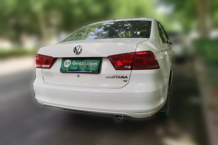 Used Volkswagen Santana 2015 1.6L Manual Fashion Edition Rear Right 45 Deg