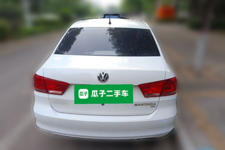 Used Volkswagen Santana 2015 HaoNa 1.6L Manual Fashion Edition Rear