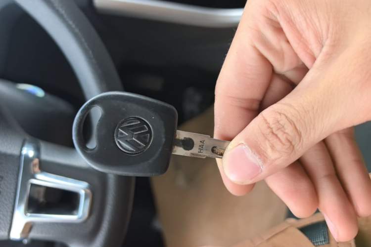 Used Volkswagen Santana 2015 1.4L Manual Fashion Edition Vehicle Key