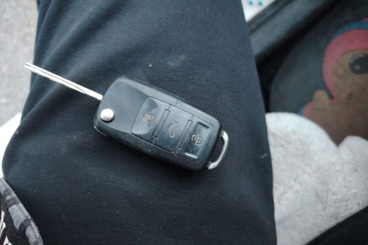Used Volkswagen Santana 2015 1.6L Automatic Fashion Edition Vehicle Key
