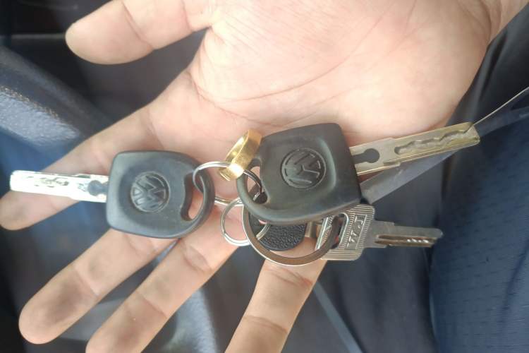 Used Volkswagen Santana 2015 1.6L Manual Fashion Edition Vehicle Key