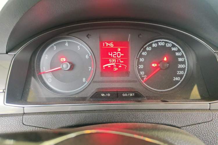 Used Volkswagen Santana 2016 1.6L Manual Comfort Edition Instrument Cluster