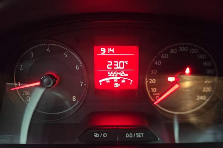 Used Volkswagen Santana 2016 1.6L Manual Fashion Edition Instrument Cluster